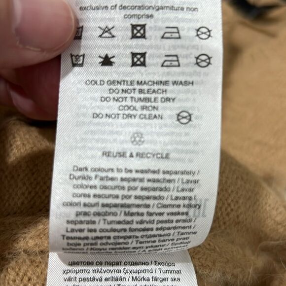 Vero Moda Poilu Tan sweater vest NWT size XS - Picture 13 of 13